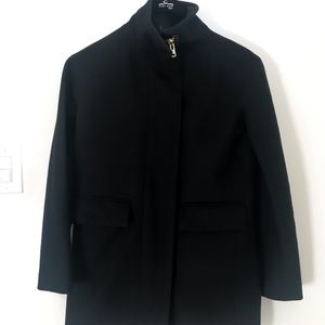 J.crew Factory City Coat XS Black